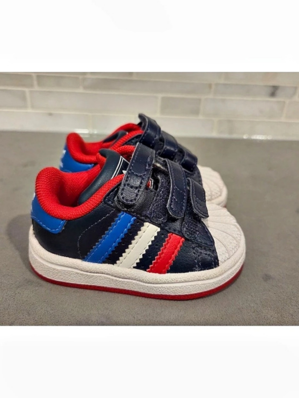 Adidas Superstar CF Sneaker Toddler Size 2